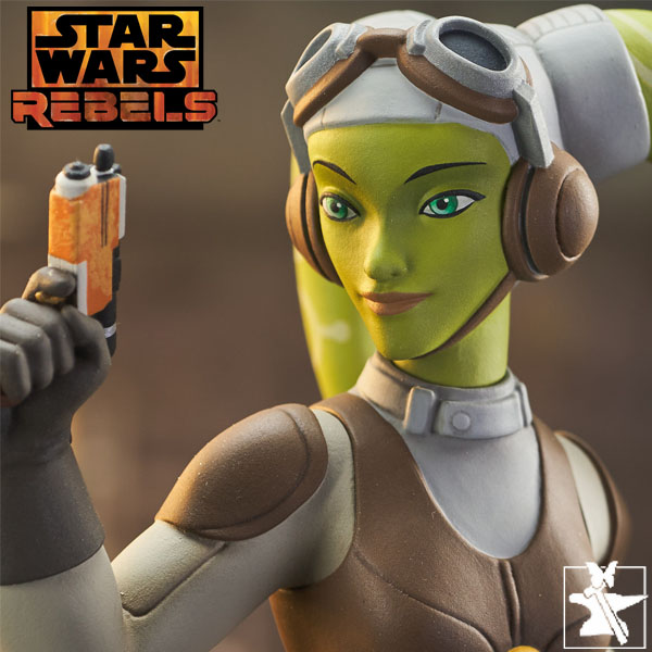 Gentle Giant Star Wars Rebels Hera and Chopper Bust Set